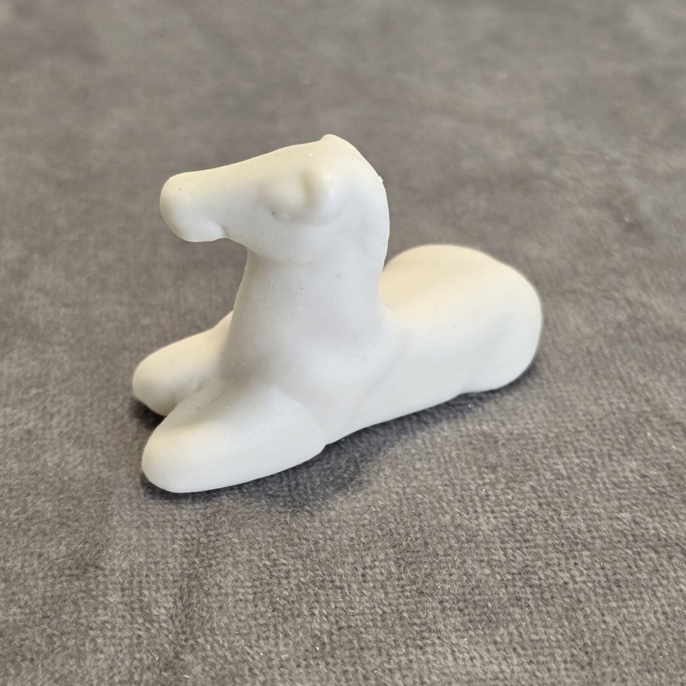Jade Collection Porcelain Christmas Nativity Donkey Figure Ceramic Vintage - Picture 4 of 8